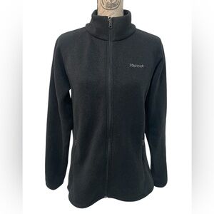 Marmot Polartec Black Full Zip Fleece Jacket Women’s L